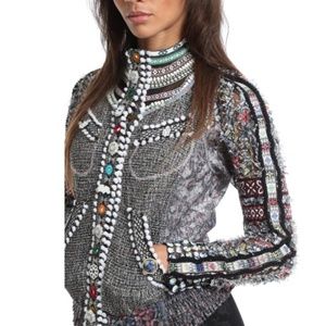 In earnest by Byron Lars Tribal Track Jacket